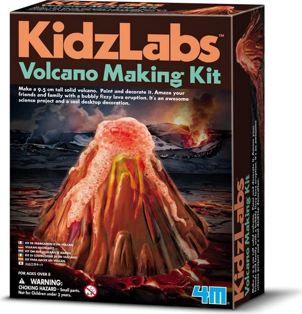 4M Volcano Making Kit, Science Project STEM - Elegant Mommy