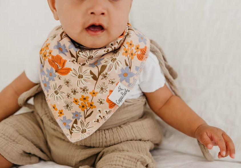 Eden Single Bandana Bib By Copper Pearl - Elegant Mommy
