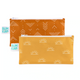 Reusable Snack Bag, Small 2-Pack- Sunshine & Grounded - Elegant Mommy