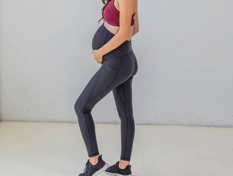 Senita Skin Maternity Pants Black - Elegant Mommy
