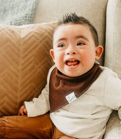 Copper Pearl Blaze Bibs - Elegant Mommy