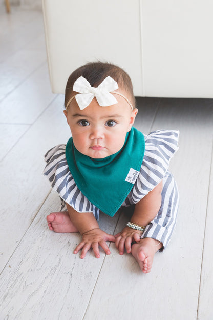 Copper Pearl Jade Bibs - Elegant Mommy