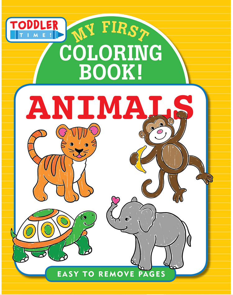 My First Coloring Book: Animals - Elegant Mommy