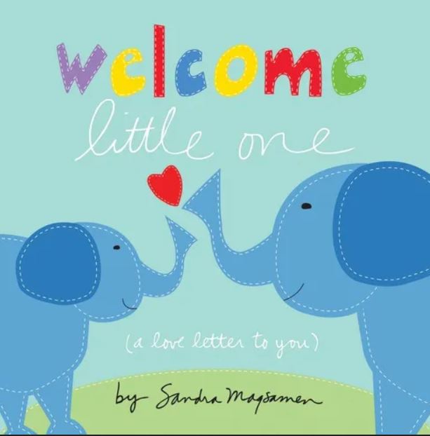 Welcome Little One Board Book - Elegant Mommy