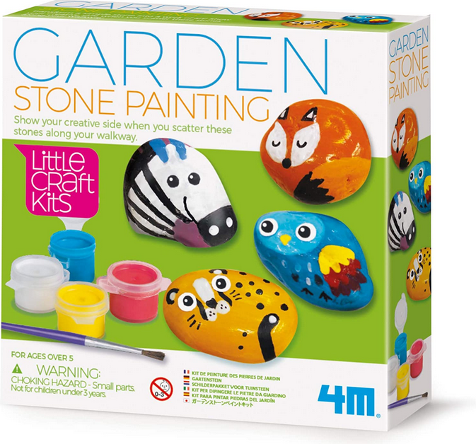 Kid DIY Rock Art Set Creative Stone Painting Kid DIY Craft