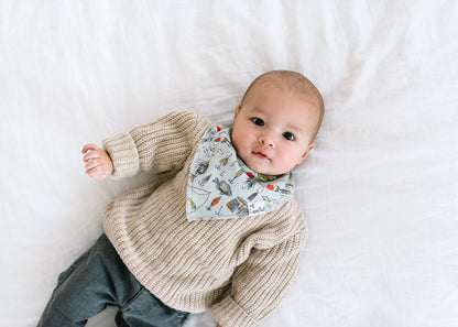 Copper Pearl Lumberjack Bibs - Elegant Mommy