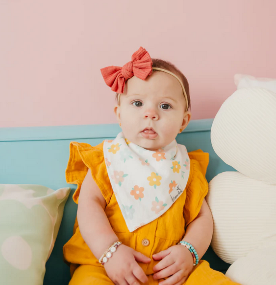 Cheery Single Bandana Bib By Copper Pearl - Elegant Mommy