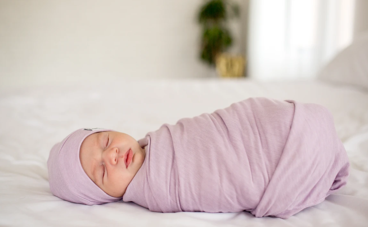 Copper Pearl  Lily Top Knot Hat 0-4mo - Elegant Mommy