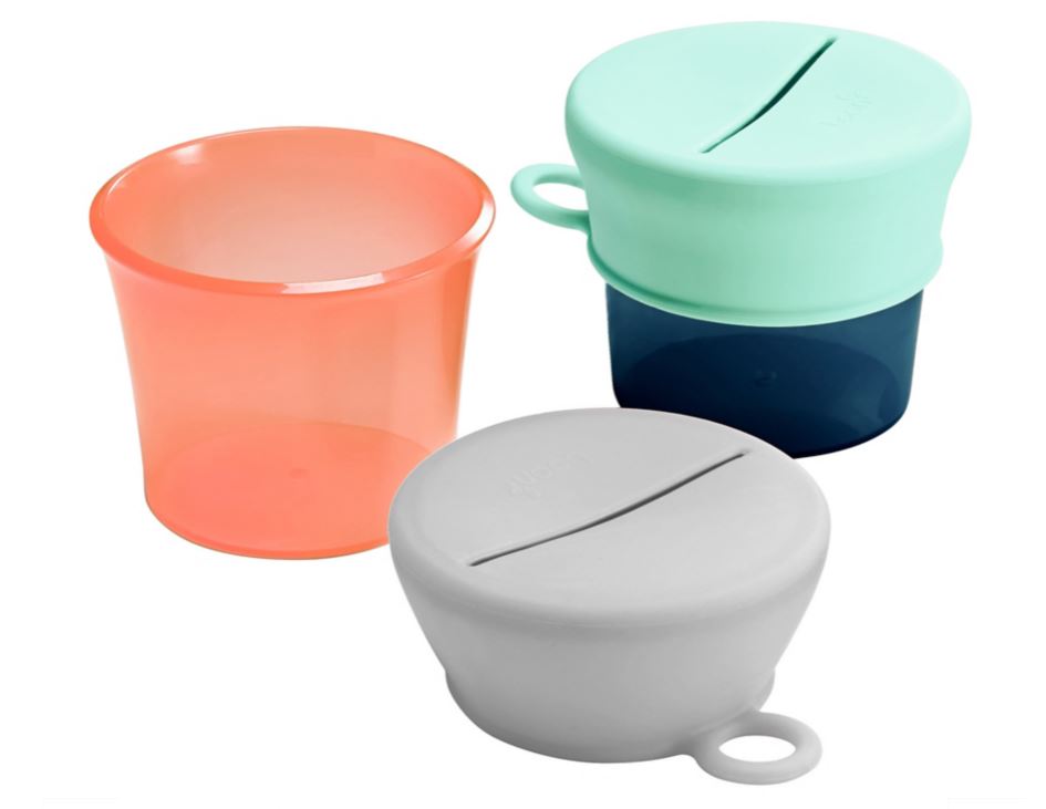 Boon Snug Snack cups (2 pack) Mint - Elegant Mommy