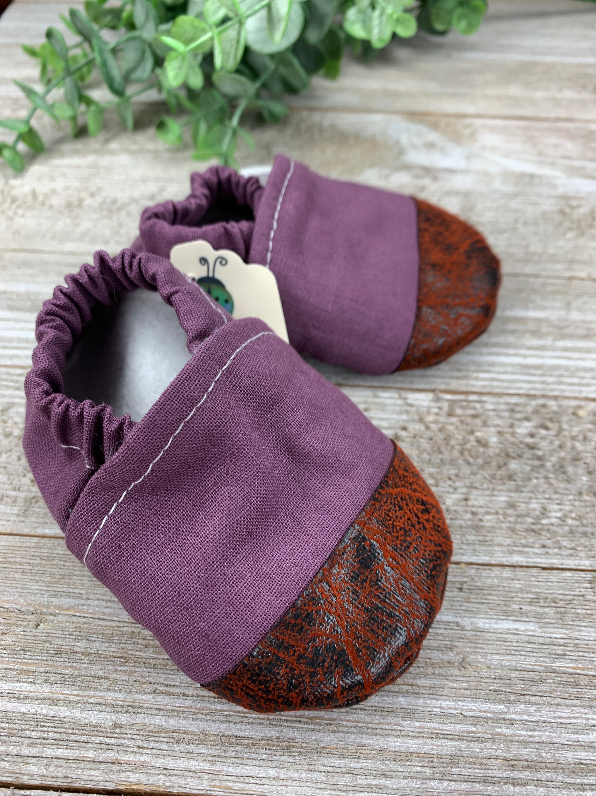 Lexiebugs 9-12 M Solids - Copper Bottom - Elegant Mommy