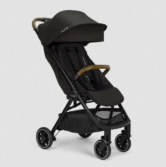 Nuna TRVL Caviar with travel bag - Elegant Mommy