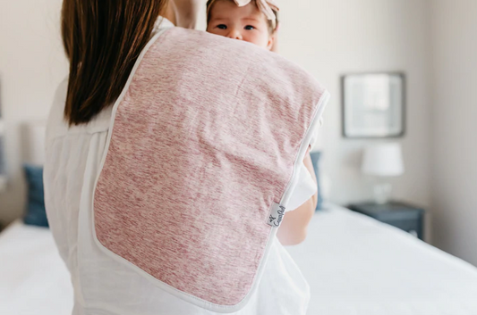 Copper Pearl Lacie Burp Cloth - Elegant Mommy