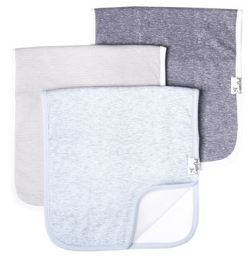 Copper Pearl Lennon Burp Cloth - Elegant Mommy