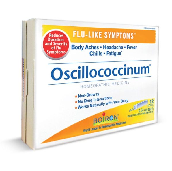 Boiron Cold & Flu Oscillococcinum 12 doses - Elegant Mommy