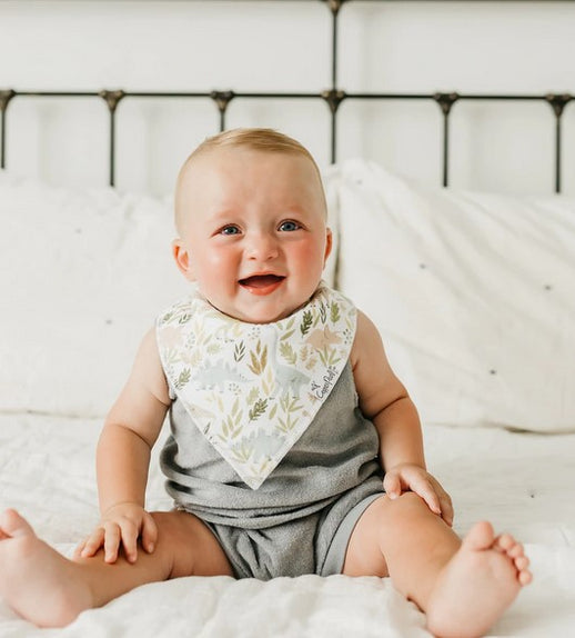 Rex Single Bandana Bib By Copper Pearl - Elegant Mommy
