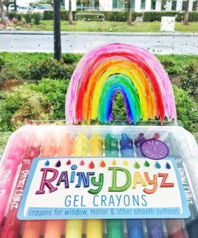 Ooly: Rainy Dayz Gel Crayons - Set of 12