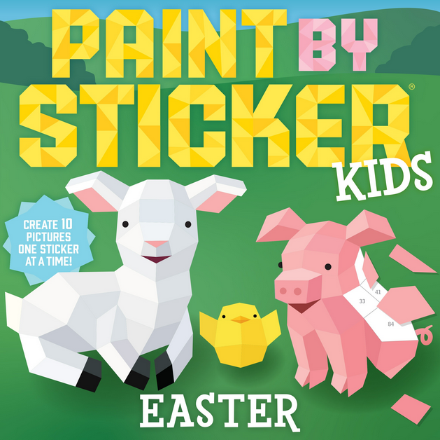 Paint By Stickers Kids: Easter (5+) - Elegant Mommy
