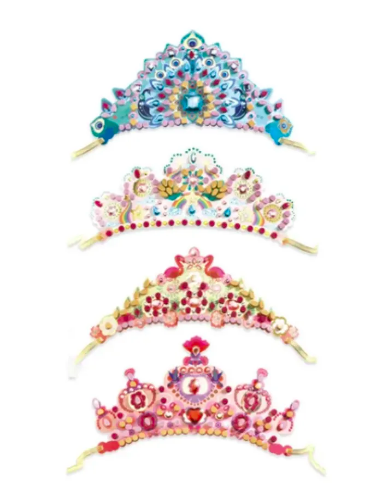 Like a Princess DIY Crowns Craft Kit - Elegant Mommy