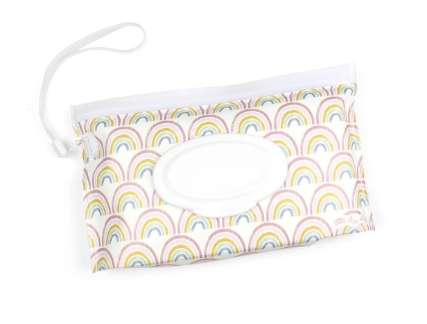 Itzy Ritzy Take and Travel Reusable Wipes Case - Elegant Mommy