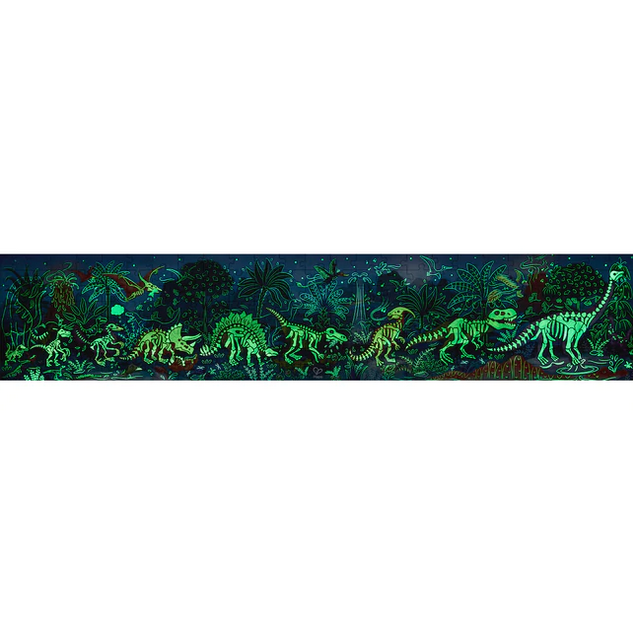 Dinosaur Puzzle Glow In The Dark - Elegant Mommy