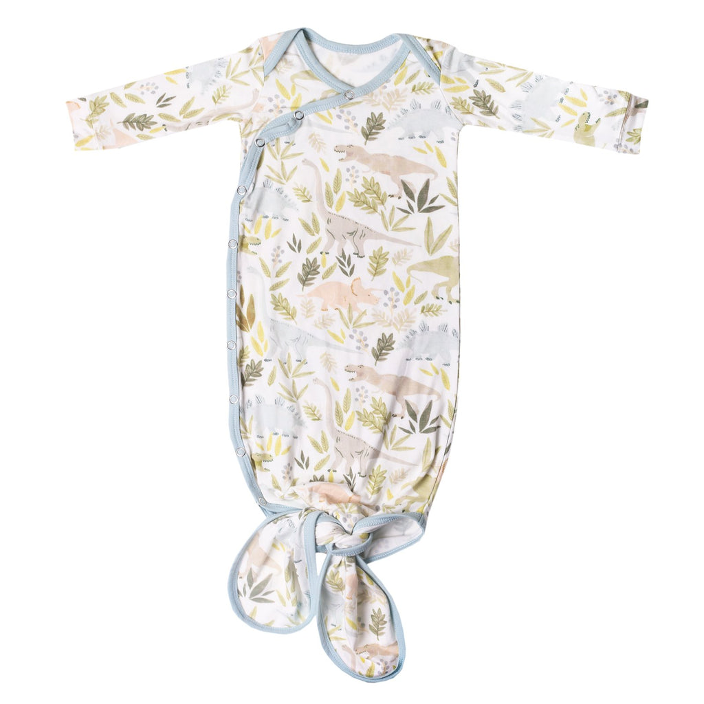 Rex Newborn Knotted Gown - Elegant Mommy