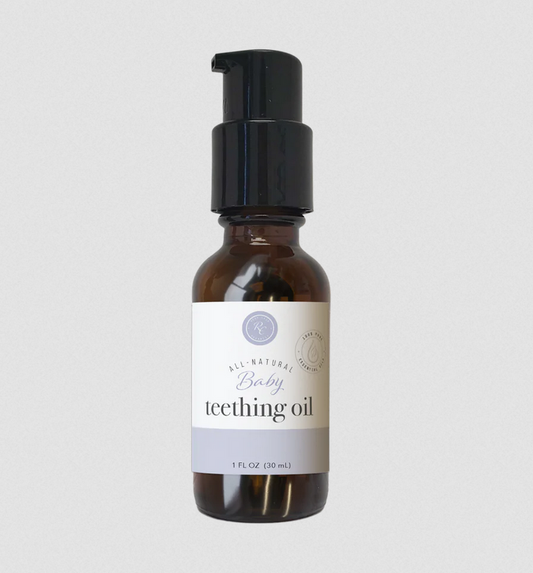 BABY TEETHING OIL | 1 oz - Elegant Mommy