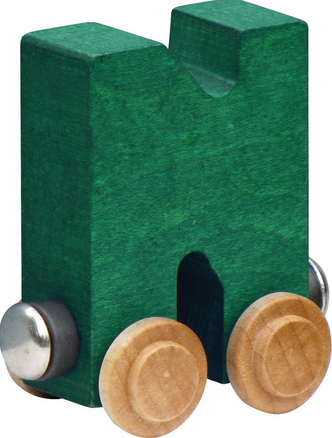 Wooden Name Trian - Stained - Elegant Mommy
