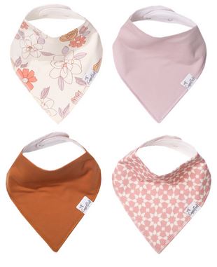 Copper Pearl  Ferra Bibs - Elegant Mommy
