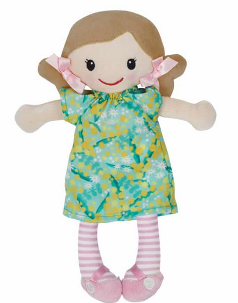 NELLIE - MINI RAG DOLL - Elegant Mommy