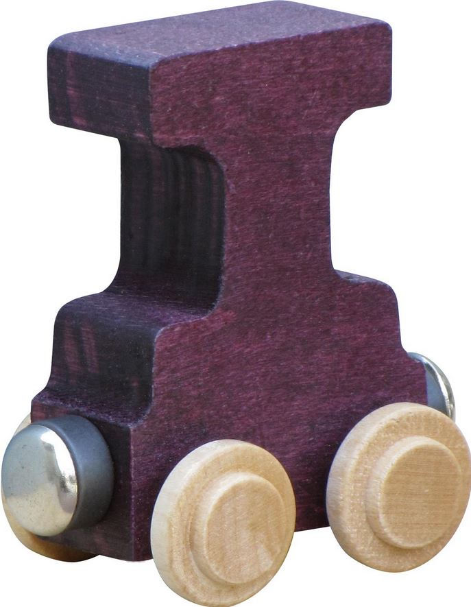 Wooden Name Trian - Stained - Elegant Mommy
