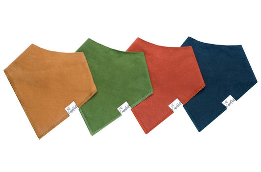 Copper Pearl Ridge Bibs - Elegant Mommy
