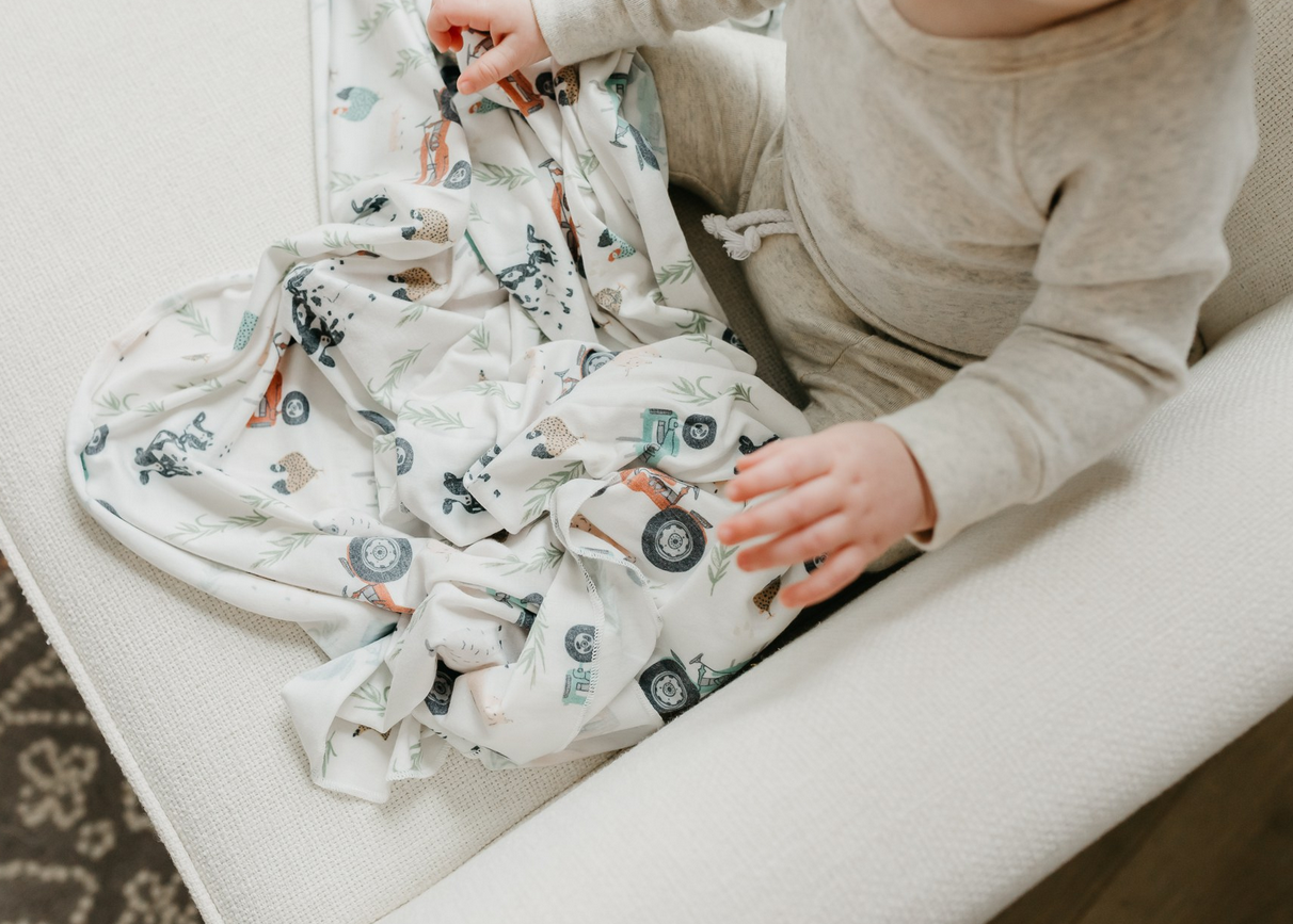 Copper Pearl Swaddle Jo - Elegant Mommy