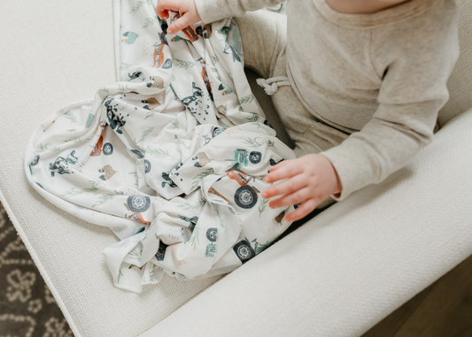 Copper Pearl Swaddle Jo - Elegant Mommy