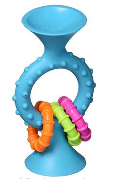 Fat Brain Toys Pip Squigz Loops - Teal - Elegant Mommy