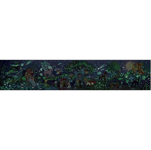 Magic Forest Puzzle Glow In The Dark - Elegant Mommy