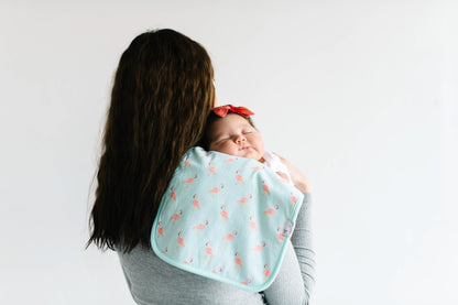 Copper Pearl Leilani Burp Cloth - Elegant Mommy