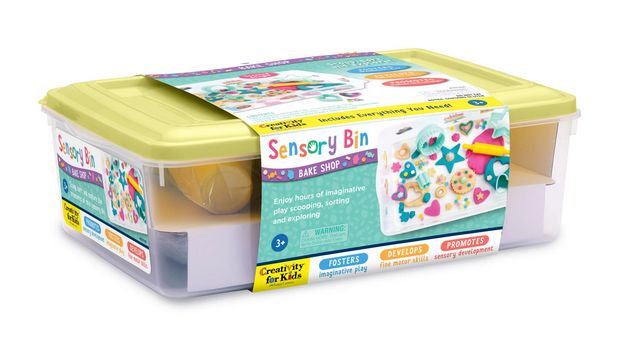 Sensory Bin Bake Shop - Elegant Mommy