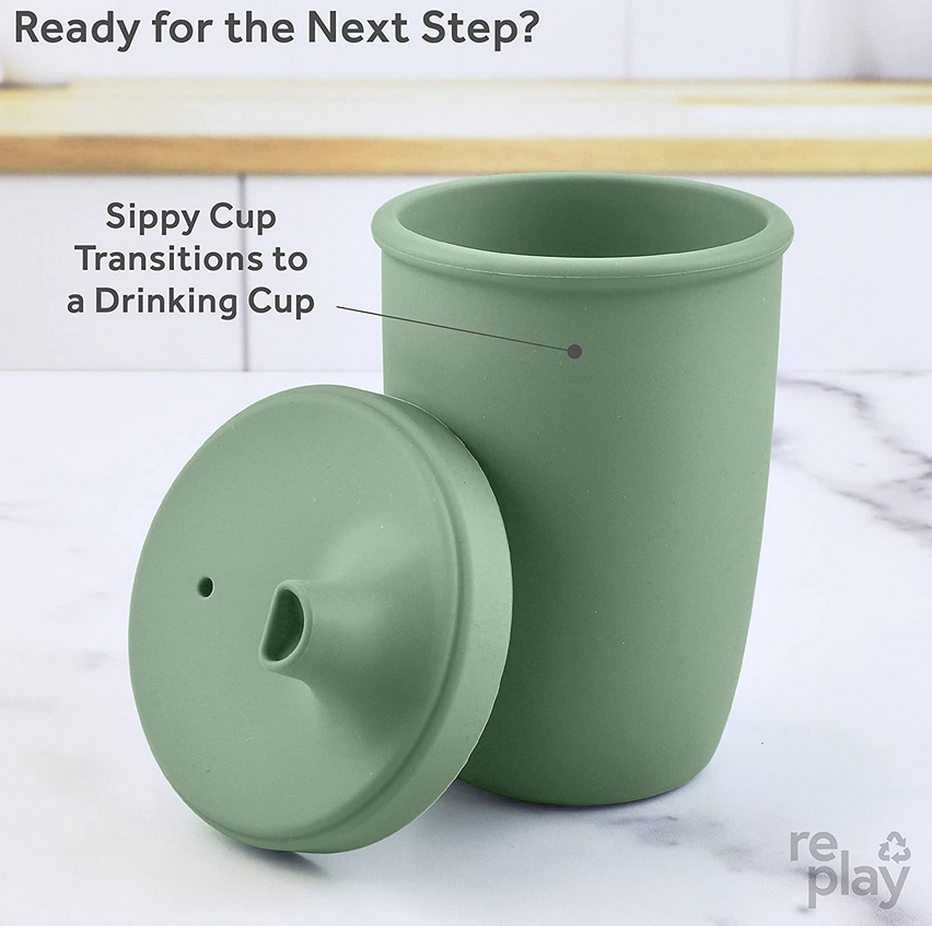 8oz Silicone Sippy Cup - Elegant Mommy