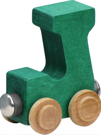 Wooden Name Trian - Stained - Elegant Mommy