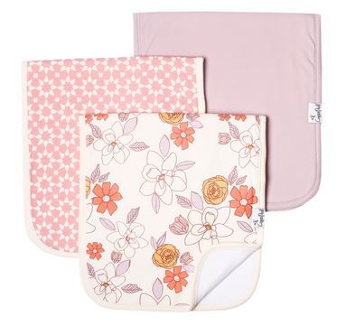 Copper Pearl Ferra Burp Cloth - Elegant Mommy