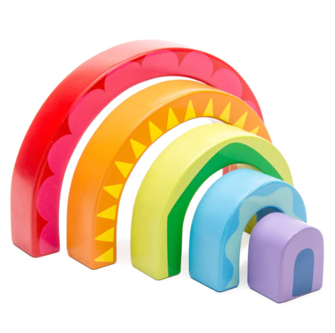 Rainbow Tunnel Toy - Elegant Mommy