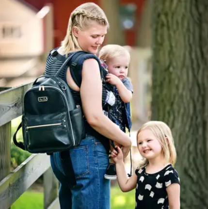 Itzy Mini Backpack Black - Elegant Mommy