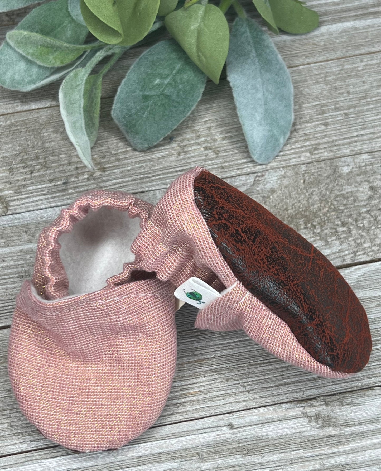 Lexiebugs 3-6 M Solids - Copper Bottom - Elegant Mommy