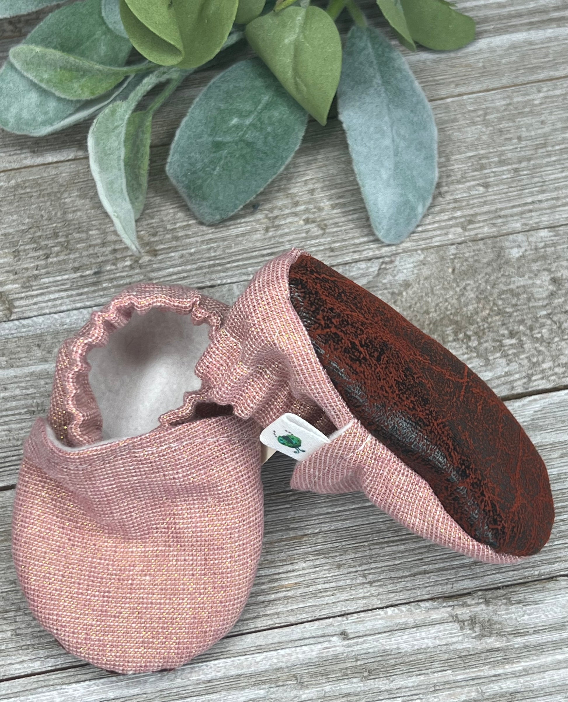 Lexiebugs 3-6 M Solids - Copper Bottom - Elegant Mommy