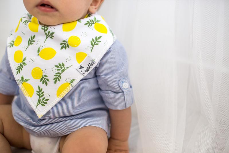 Copper Pearl Georgia Bibs - Elegant Mommy