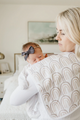 Copper Pearl Bliss Burp Cloths- - Elegant Mommy