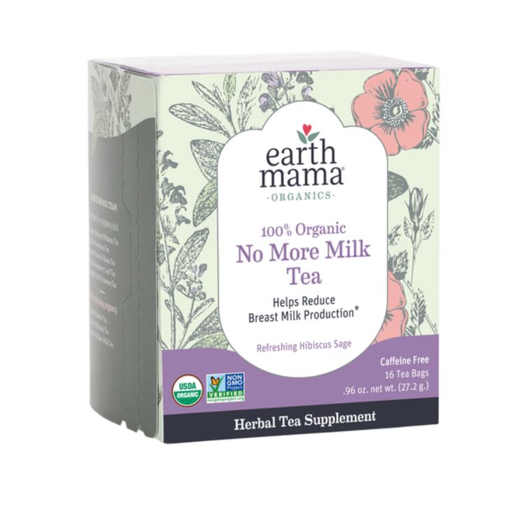 Organic No More Milk Tea - By Earth Mama - Elegant Mommy