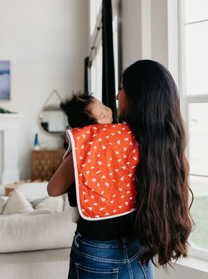 Copper Pearl Ace Burp Cloth - Elegant Mommy