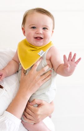 Copper Pearl Stone Bibs - Elegant Mommy