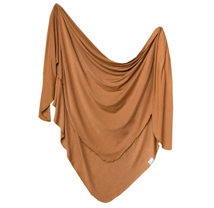 Copper Pearl Swaddle Camel - Elegant Mommy